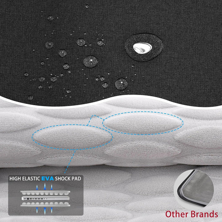 ZINZ Schlanke und erweiterbare Tasche 12,9 13" Reise-Laptop-Schultertasche für MacBook Air/Pro 13" M