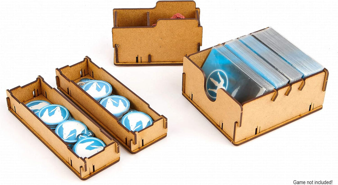 docsmagic.de Organizer Insert for Abyss Board Game Box - Einsatz, Abyss