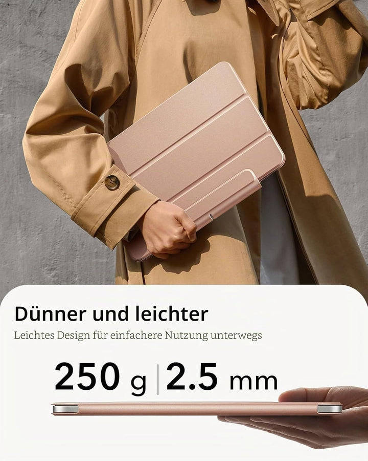 ESR für iPad Air 11 Zoll 2026 Hülle M4/M3/M2, iPad Air 5/4 Hülle (2025/2024/2022/2020) Starke Magnet