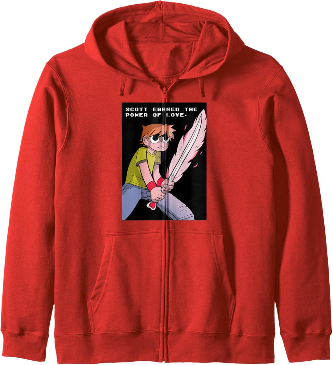 Scott Pilgrim Vs. The World Earned The Power Of Love Kapuzenjacke