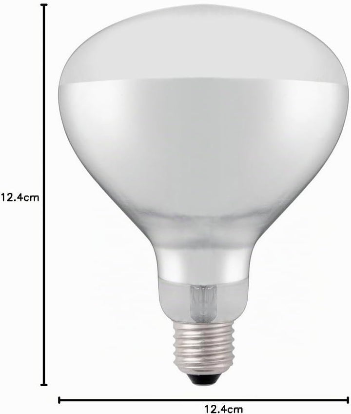 HENDI Infrarotlampe, für Wärmelampen und Wärmebrücken, zum Warmhalten von Speisen, Bruchsicher, E27
