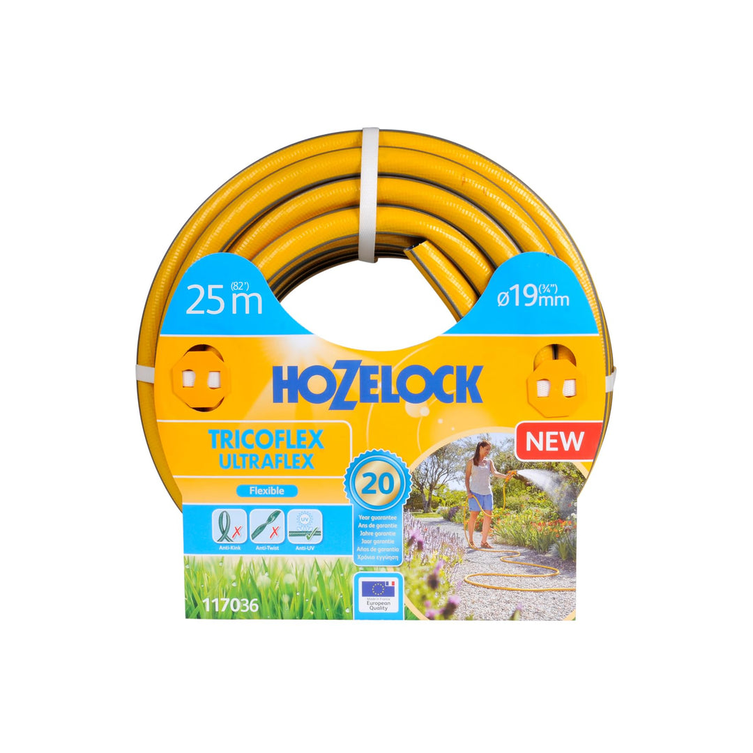 Hozelock 117036 25 m Tricoflex Ultraflex Schlauch (19 mm Durchm.) 19mm diameter, 25 meter Ultraflex,