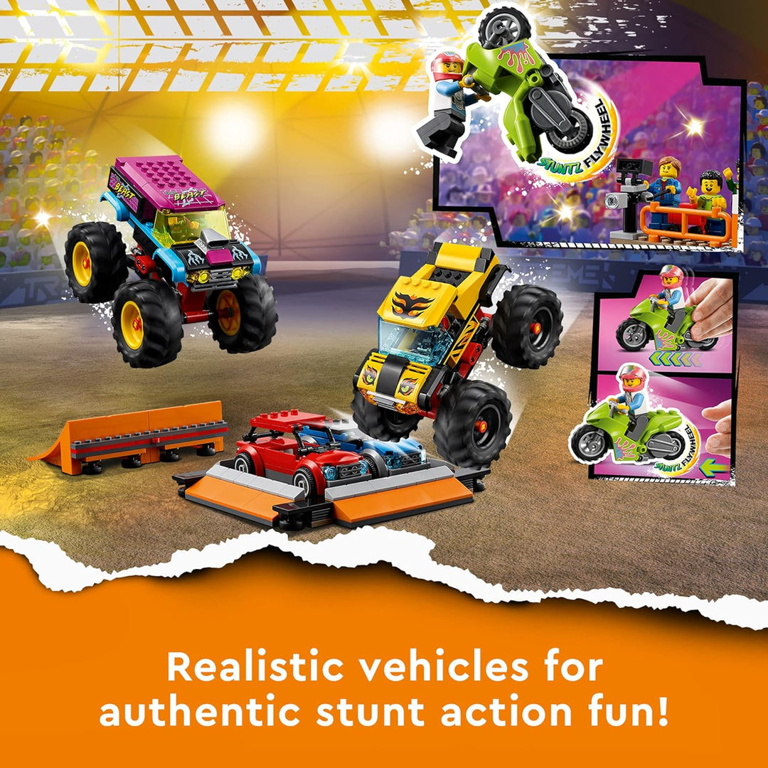 LEGO 60295 City Stuntz Stuntshow-Arena Standard Verpackung Single, Standard Verpackung Single