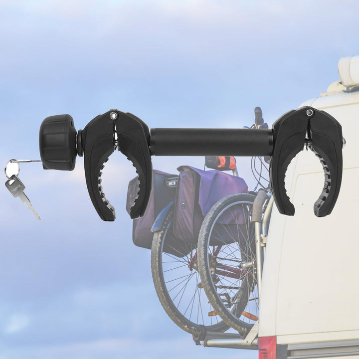 Fahrradhalterung, Rahmen-haltearm für 2. Fahrrad, Fahrradträger Fahrradhalter Befestigung, Sicher ve