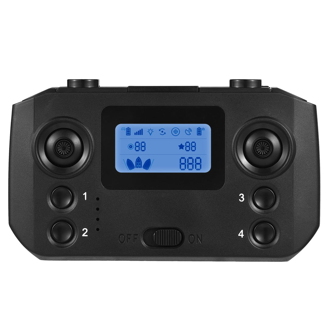 Kavolet Fernbedienung für GPS-Angelköderboot D19 D20 Dual-Hand-LCD