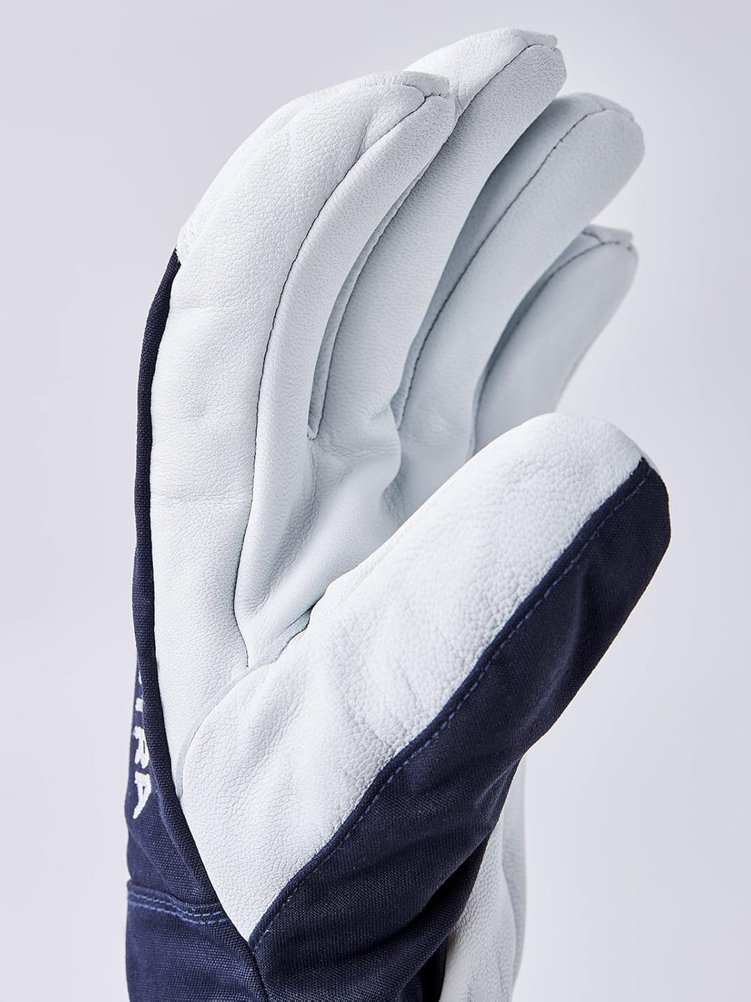 HESTRA Army Heli 5-Finger-Skihandschuh für Herren, Leder 7 navy, 7 navy