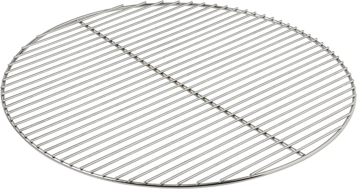HeRo24 Grillrost 54,5 cm rund Edelstahl 6 mm Aussenring & 4 mm Auflagestäbe Kugelgrill auch Weber 57