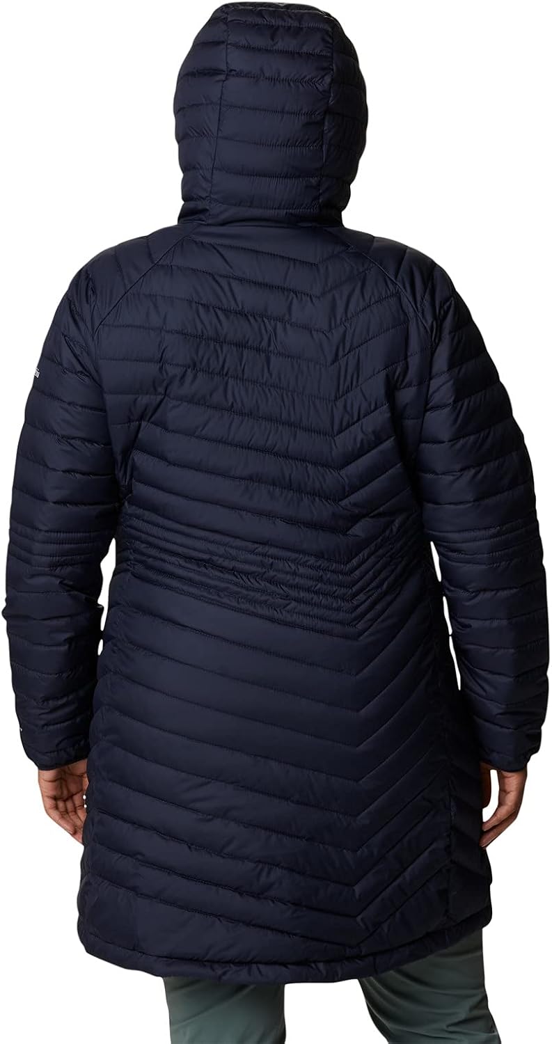 Columbia Powder Lite Mid Damenjacke S Dark Nocturnal, S Dark Nocturnal