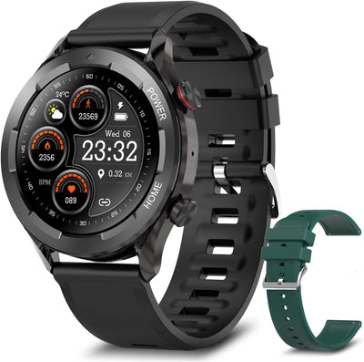 Bebinca GT4 Smartwatch Herren 2023 mit Telefonfunktion Freisprecheinrichtung und 1 GB Gedächtnis, HD