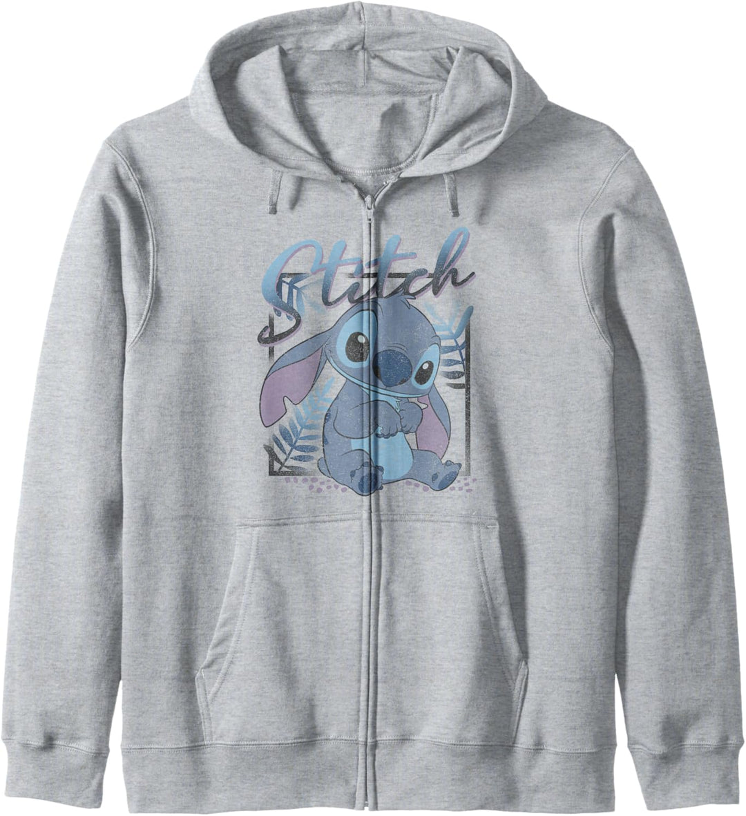 Disney Lilo & Stitch Tropic Blue Leaf Stitch Kapuzenjacke