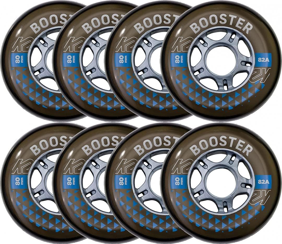 K2 Booster 80 MM 82A 8-Wheel Pack W IL 80mm 82A & ILQ-7, 80mm 82A & ILQ-7