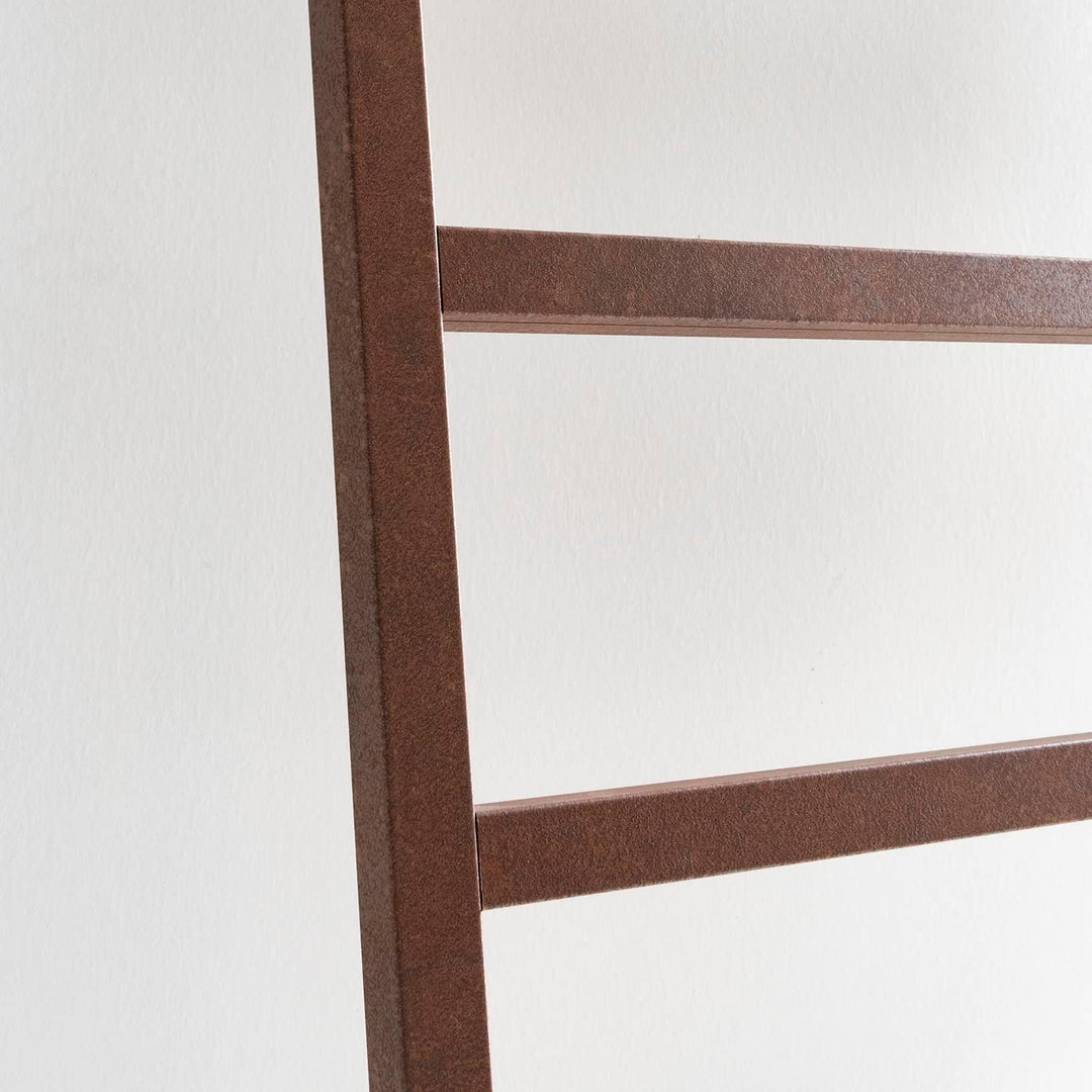 ARHome Dekorative Leiter Urban, 160 x 50 cm, Corten, Handtuchhalter, Made in Italy, Corten