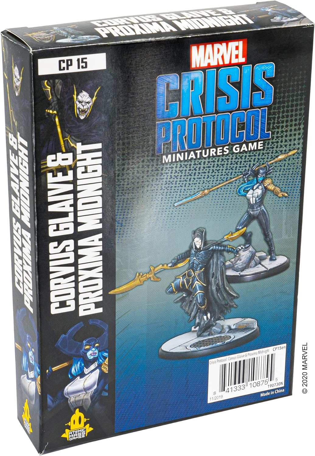 Atomic Mass Games , Marvel Crisis Protocol: Character Pack: Corvus Glaive and Proxima Midnight, Mini