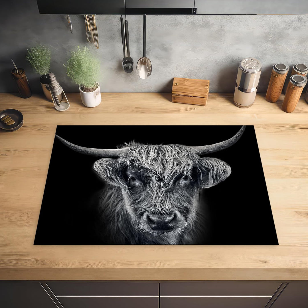 KitchenYeah© Herdabdeckplatte Einteilig Abdeckplatten Cerankochfeld Abdeckung Ceranfeld Herdplattena