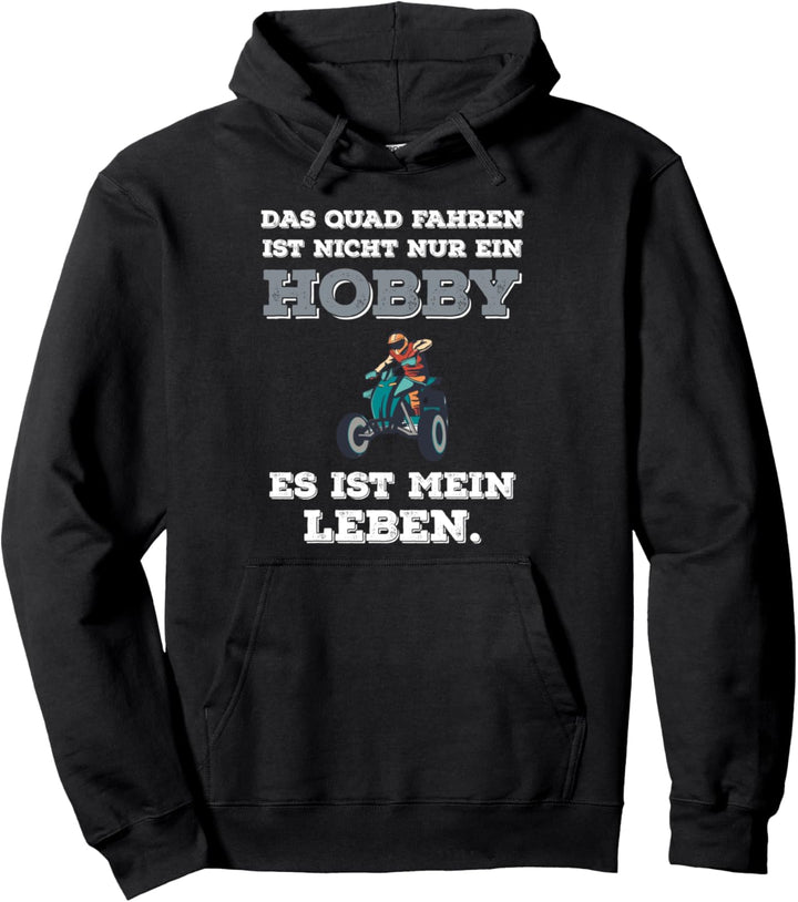 Quad ATV Spruch Lustig Offroad Accessoires Tuning 4x4 UTV Pullover Hoodie