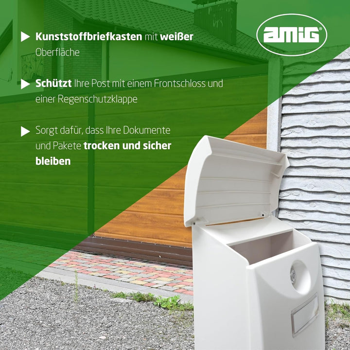 Amig 18815 Briefkasten, Weiss