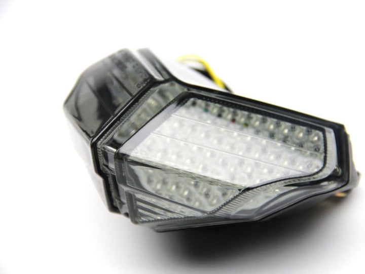aVDB-moto LED-Bremslicht mit integrierten Blinker kompatibel mit Ducati 848, 1098, 1198 (Getönt), Ge