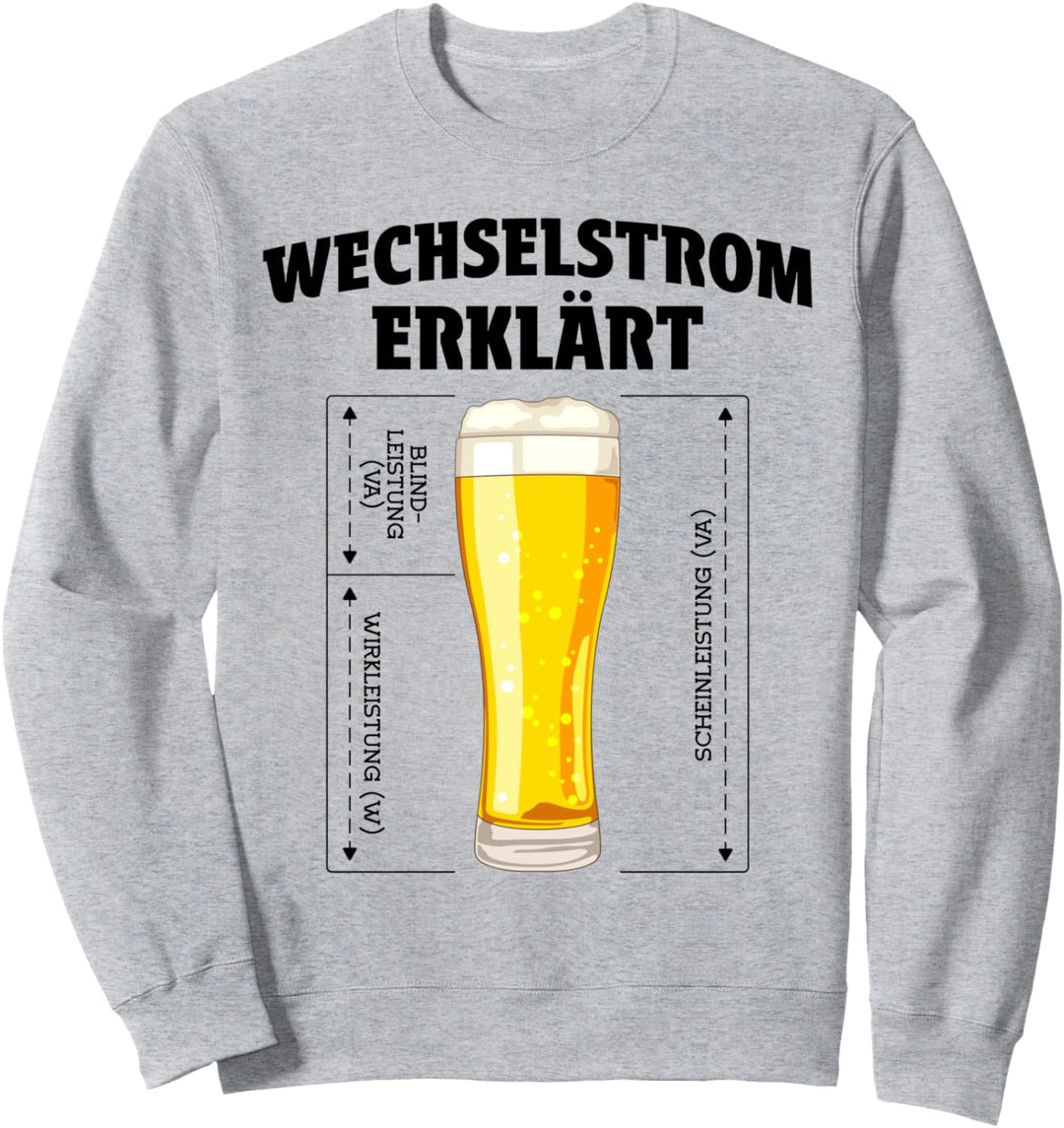 Elektriker Geschenke für Männer Grafik Geschenk Elektriker E Sweatshirt