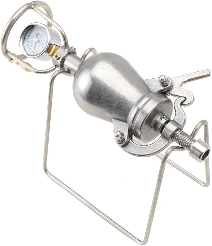 Chinesischer traditioneller Popcorn-Maker, Mini-Popcorn-Topf aus Edelstahl, Hand-Popcorn-Maschine, k