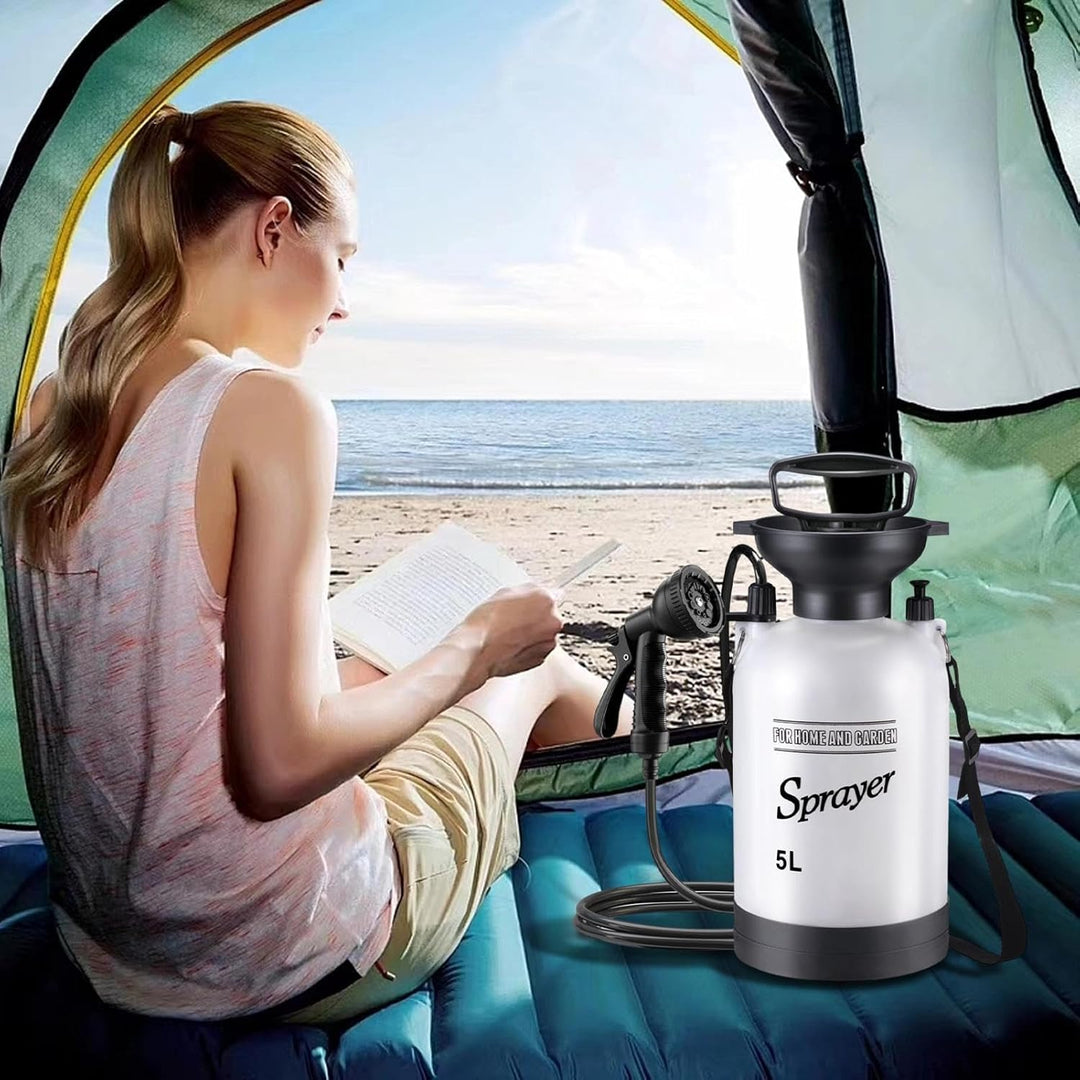 Tragbare Dusche | Reise Camping Dusche Wasserpumpe | Waschspritzer Outdoor Zubehör Für Haustierbad U