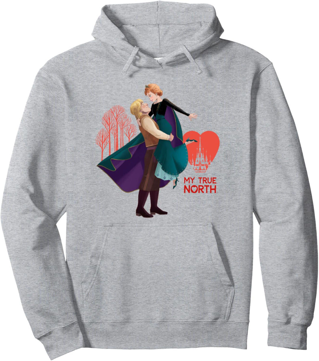 Disney Frozen Valentine's Day Kristoff & Anna, My True North Pullover Hoodie