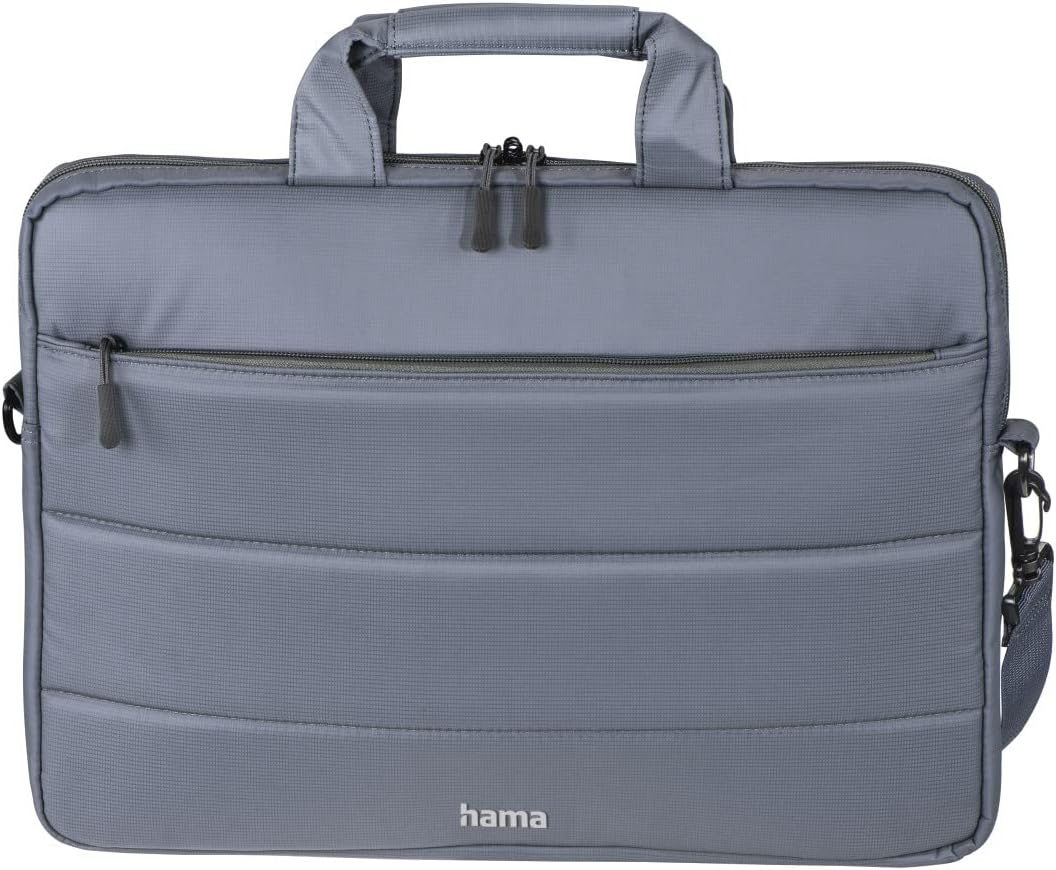 Hama Unisex Toronto Notebook Tasche (1er Pack) 13,3'' / 34 cm Grau Blau, 13,3'' / 34 cm Grau Blau