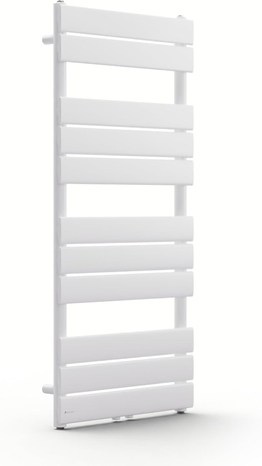 Blumfeldt Badheizkörper, Design Heizkörper Flach, Sparsamer Flachheizkörper Vertikal, 509 Watt Warmw