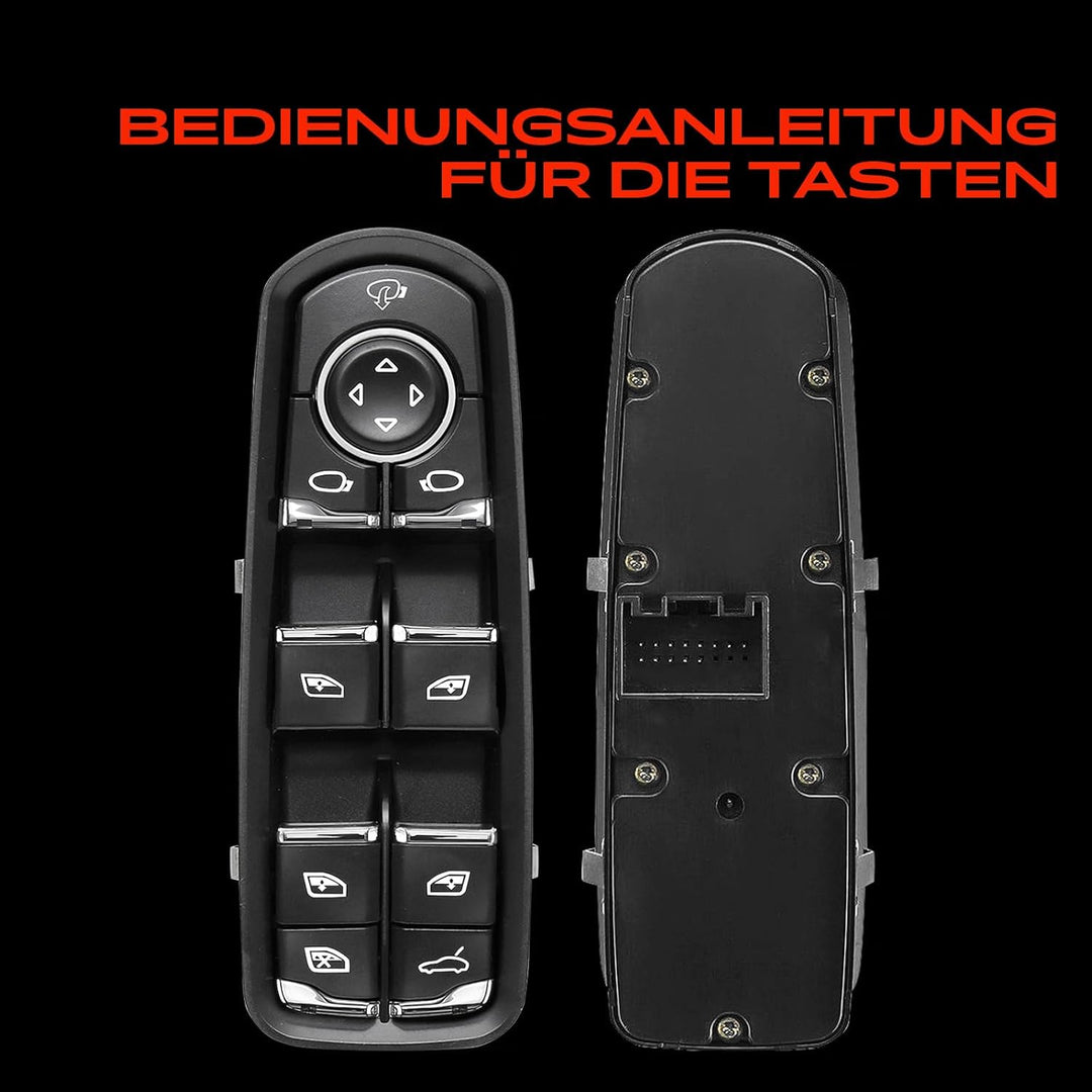 Fensterheber Schalter Taste Vorne Rechts Für C-a-y-e-n-n-e 92A Macan 95B P-a-n-a-m-e-r-a 970 2010-20