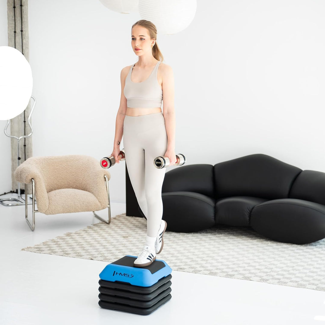 Mini Aerobic Step - Schwarz/Blau