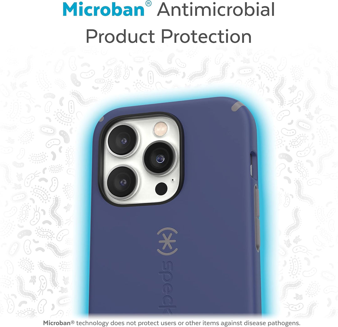 Speck Products CandyShell Pro Schutzhülle für iPhone 14 Pro Max, Preussischblau/Wolkengrau, Preussis