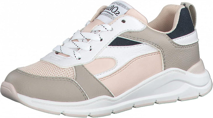 s.Oliver Mädchen 5-5-43211-28 Sneaker 33 EU Soft Pink Comb, 33 EU Soft Pink Comb