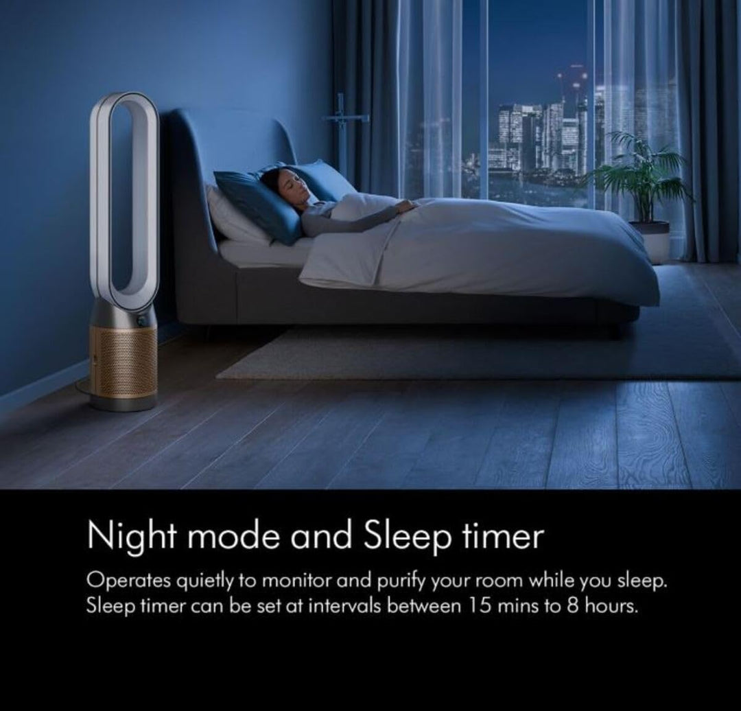dyson TP09 Purifier Cool™ Formaldehyde Turmventilator, Luftreiniger, 40 W, HEPA H13, BT 4.0, WLAN, G