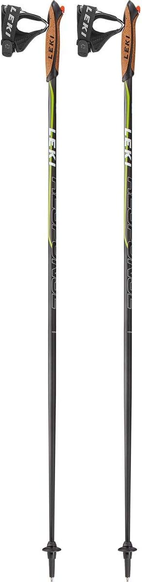 LEKI Response Nordic Walking Stock 105 cm schwarz/grün, 105 cm schwarz/grün