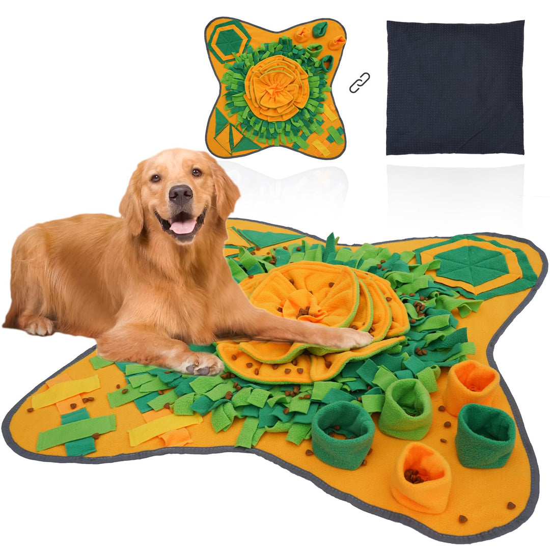 schnüffelteppich Hund Snuffle mat Interaktives Spielzeug Fördert die natürliche Futtersuche waschbar