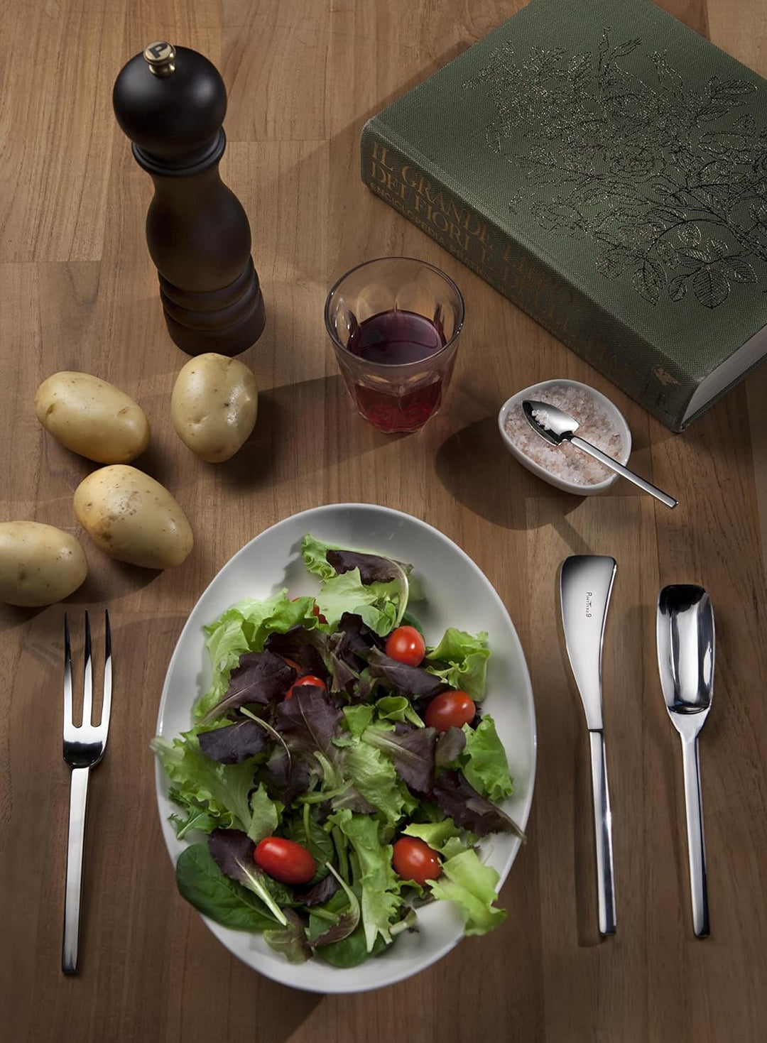 Pinti Edelstahl Design Besteck Agricola EXTRA 24-tlg.