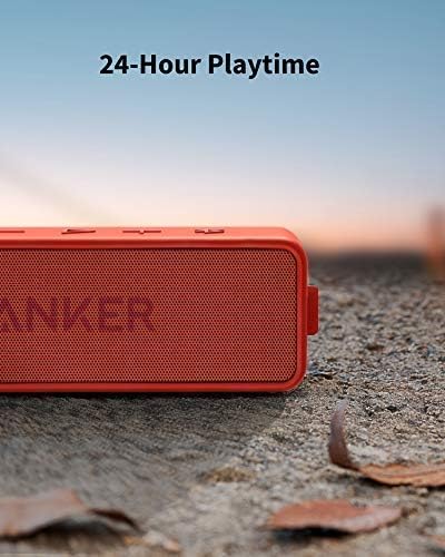 Anker SoundCore 2 Bluetooth Lautsprecher, Fantastischer Sound, Enormer Bass mit Dualen Bass-Treibern