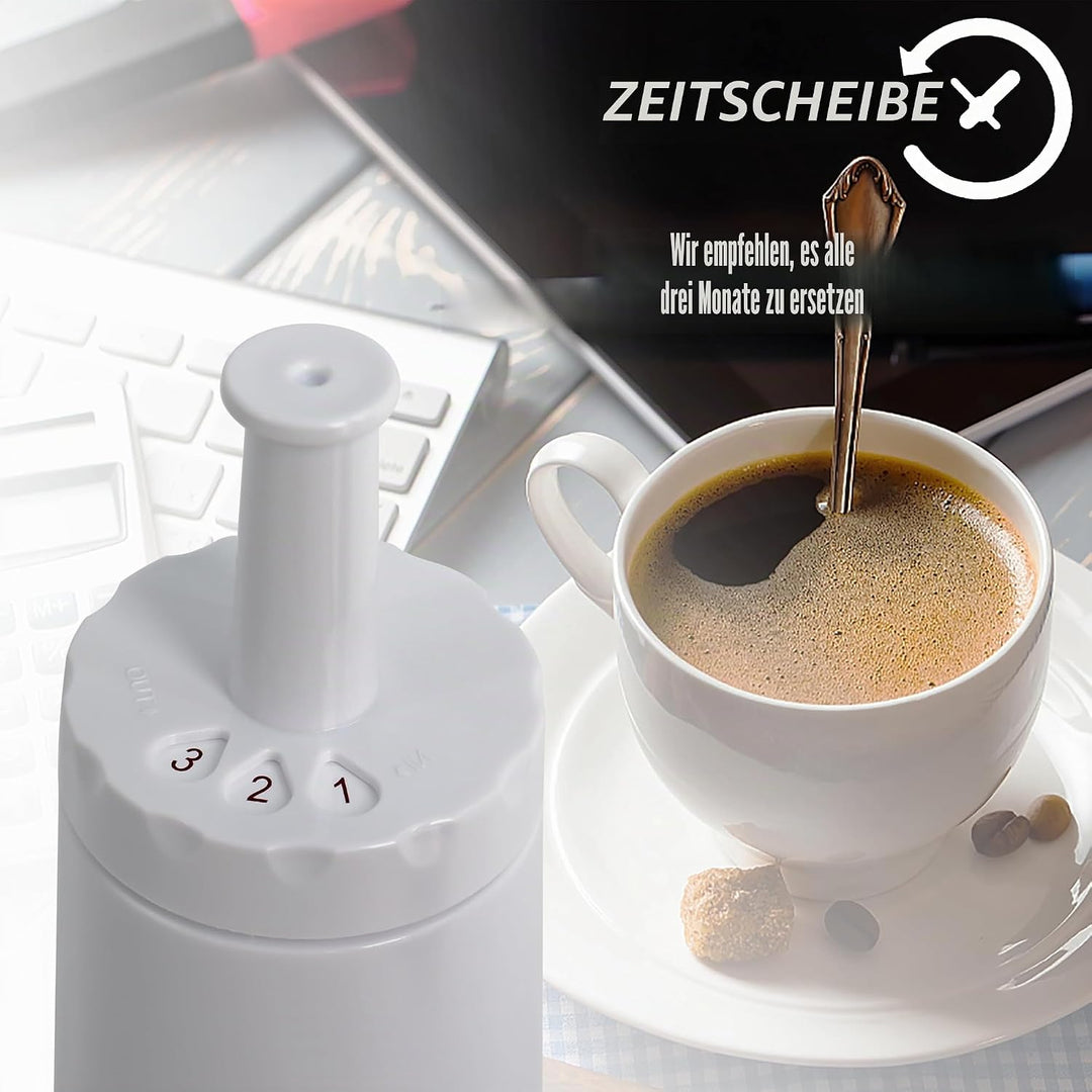 BES008 Sage Barista Express Wasserfilter 6 Stück, Kompatibel Mit Sage Wasserfilter Ersatz für SES008