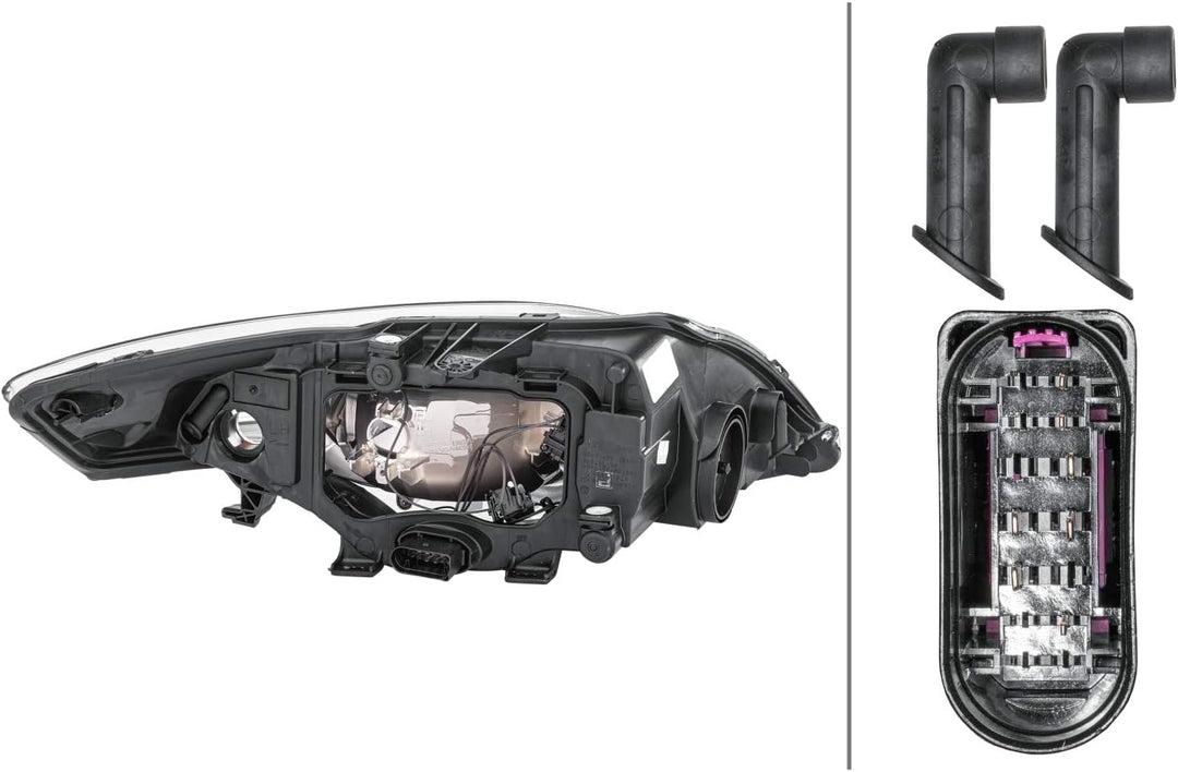 HELLA 1EB 354 996-011 Halogen-Hauptscheinwerfer - links - für u.a. Ford Mondeo IV Turnier (Ba7) Link