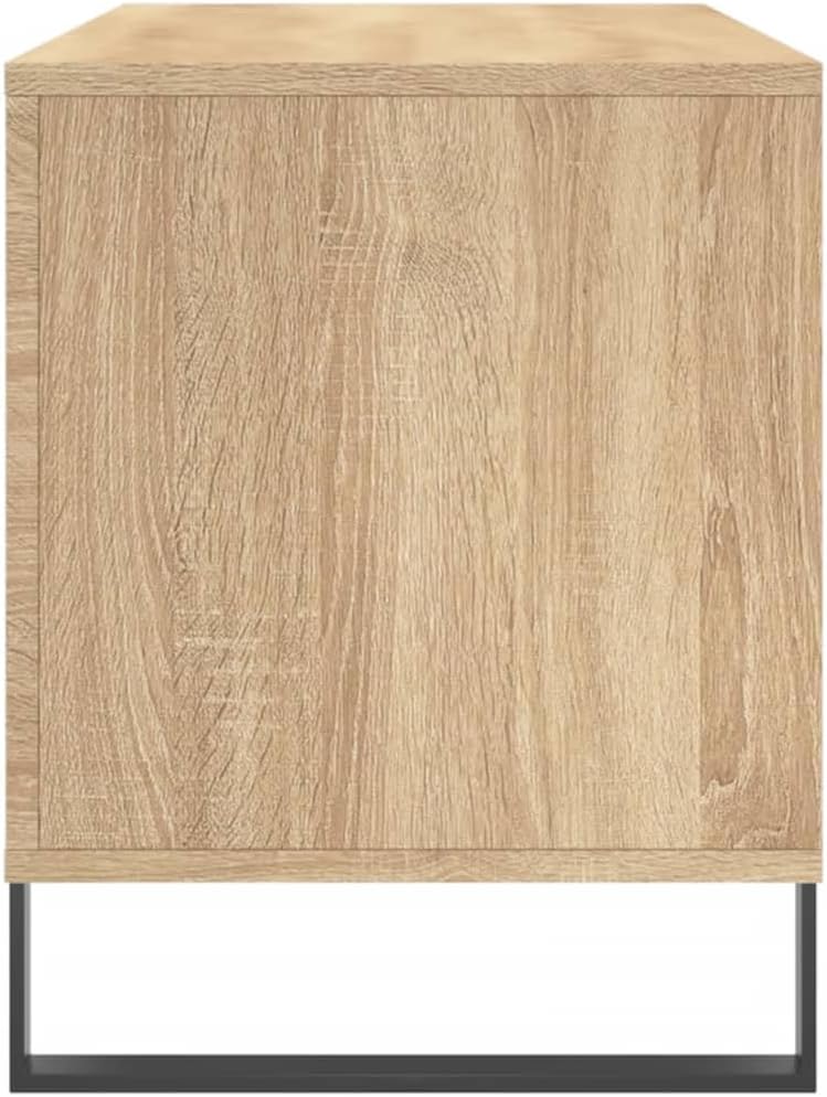 vidaXL Plattenschrank Sonoma-Eiche 100x38x48 cm Holzwerkstoff Sonoma Eiche, Sonoma Eiche
