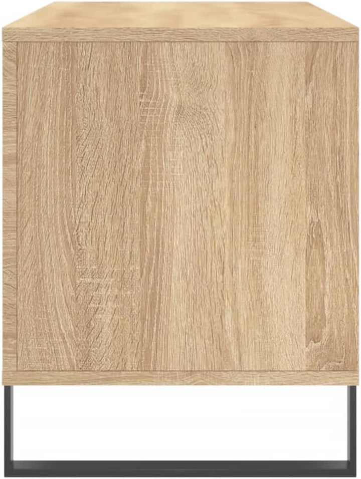 vidaXL Plattenschrank Sonoma-Eiche 100x38x48 cm Holzwerkstoff Sonoma Eiche, Sonoma Eiche