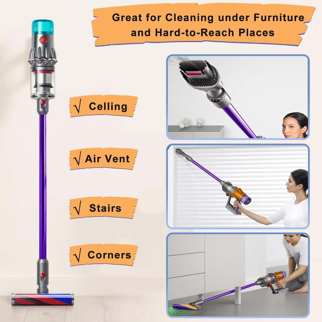 AiLomey Schnellspanner Verlängerungsrohr für Dyson V12 Detect Slim Stabstaubsauger, Ersatzteile Verl