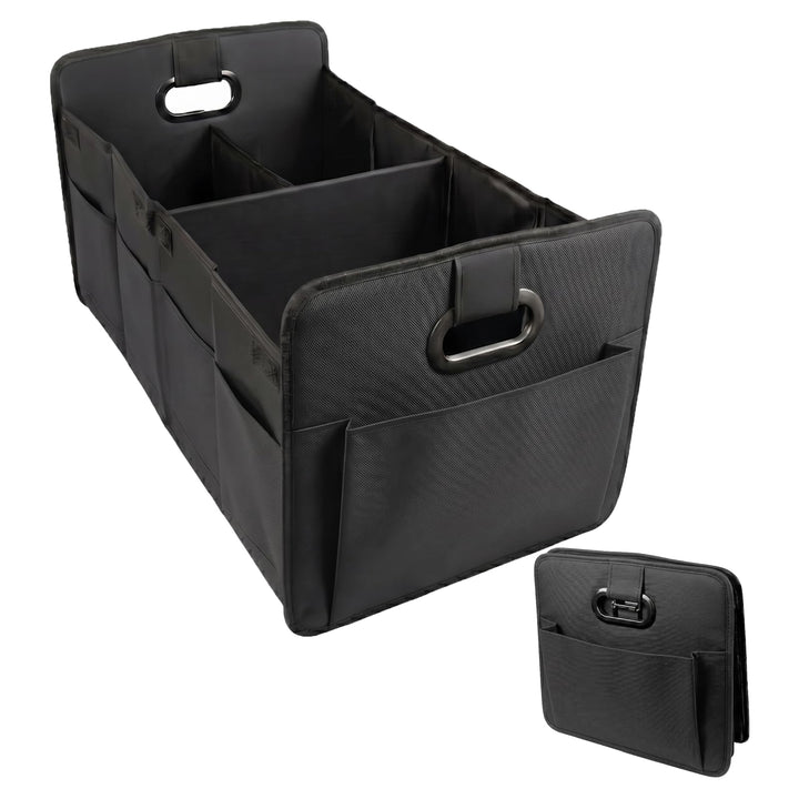 Kofferraum Organizer Auto Faltbare Kofferraumtasche mit verstärktem Boden & stabilen Tragegriffen Gr