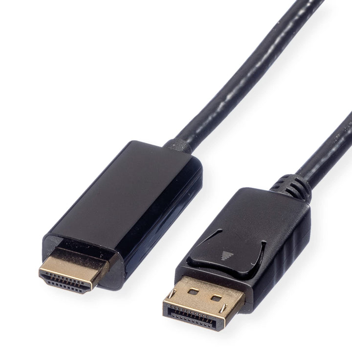 ROLINE DisplayPort Kabel DP - UHDTV, ST/ST, schwarz, 1 m, 1 m