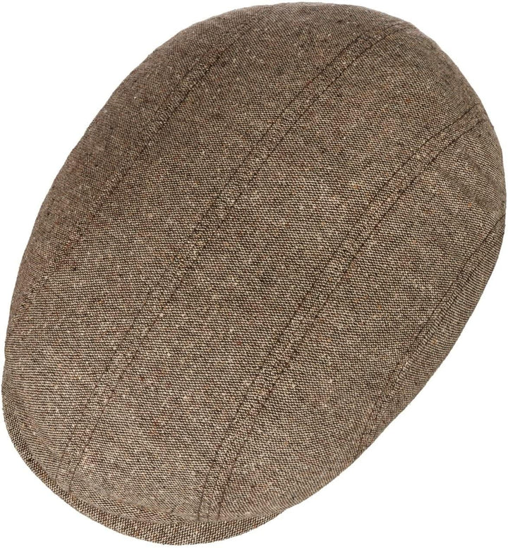 Stetson Donegal Colour Spots Flatcap - Zeitlose Schirmmütze - Klassische Form - Cap in Seiden-Wollmi