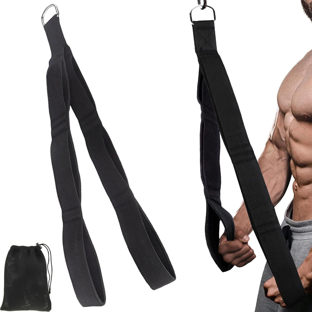 Trizepsseil Kabelzug Fitness, Kabelzug Fitnessgeräte Mit Tragetasche, Trizeps Trainingsgerät Verwend