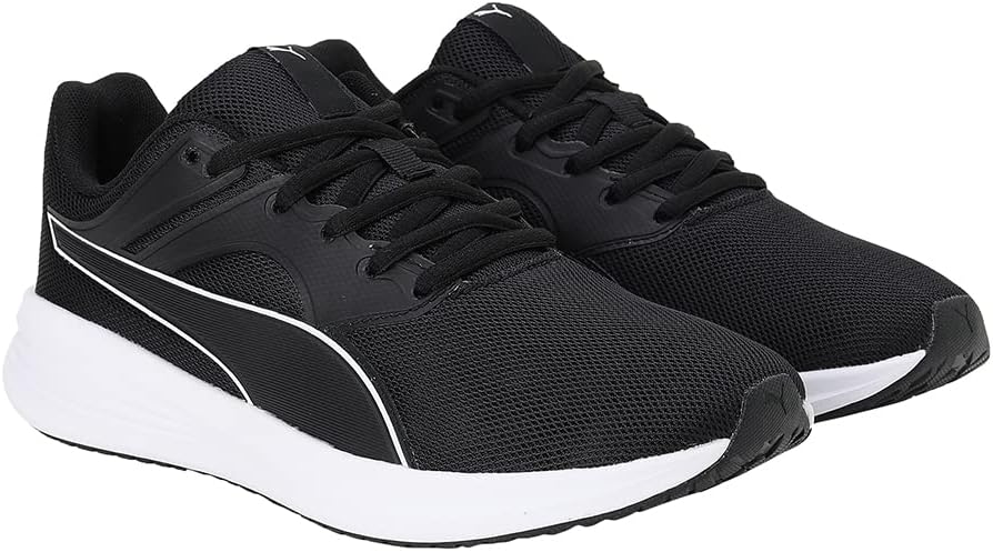 PUMA Unisex Transport Laufschuh 35.5 EU Puma Black Puma White, 35.5 EU Puma Black Puma White