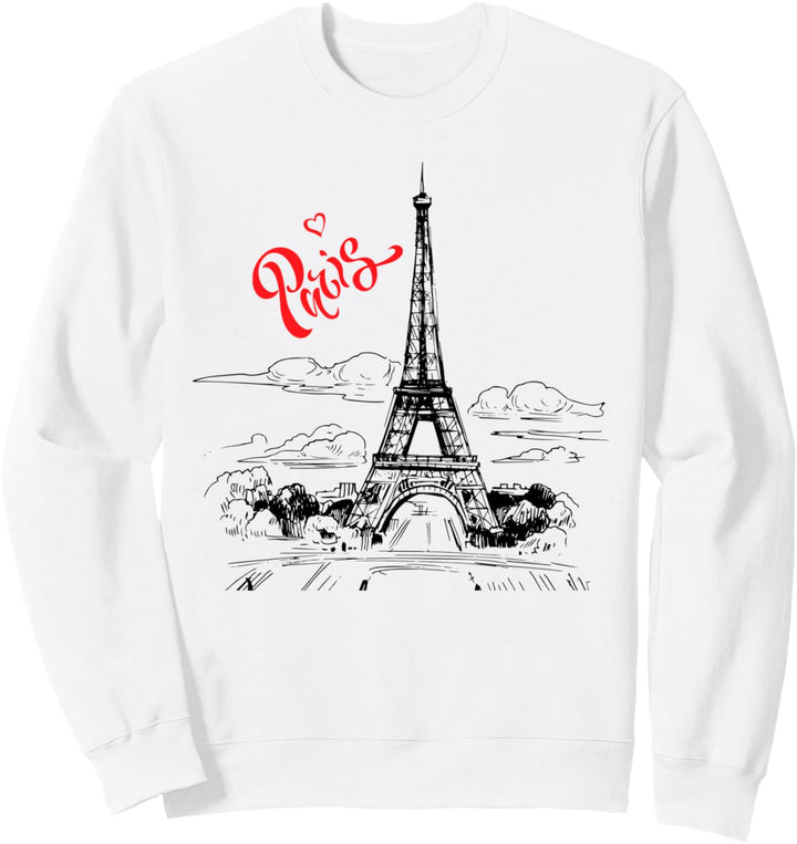 Paris France Flag & Eiffel Tower Graphic Tee shirts, Paris Sweatshirt