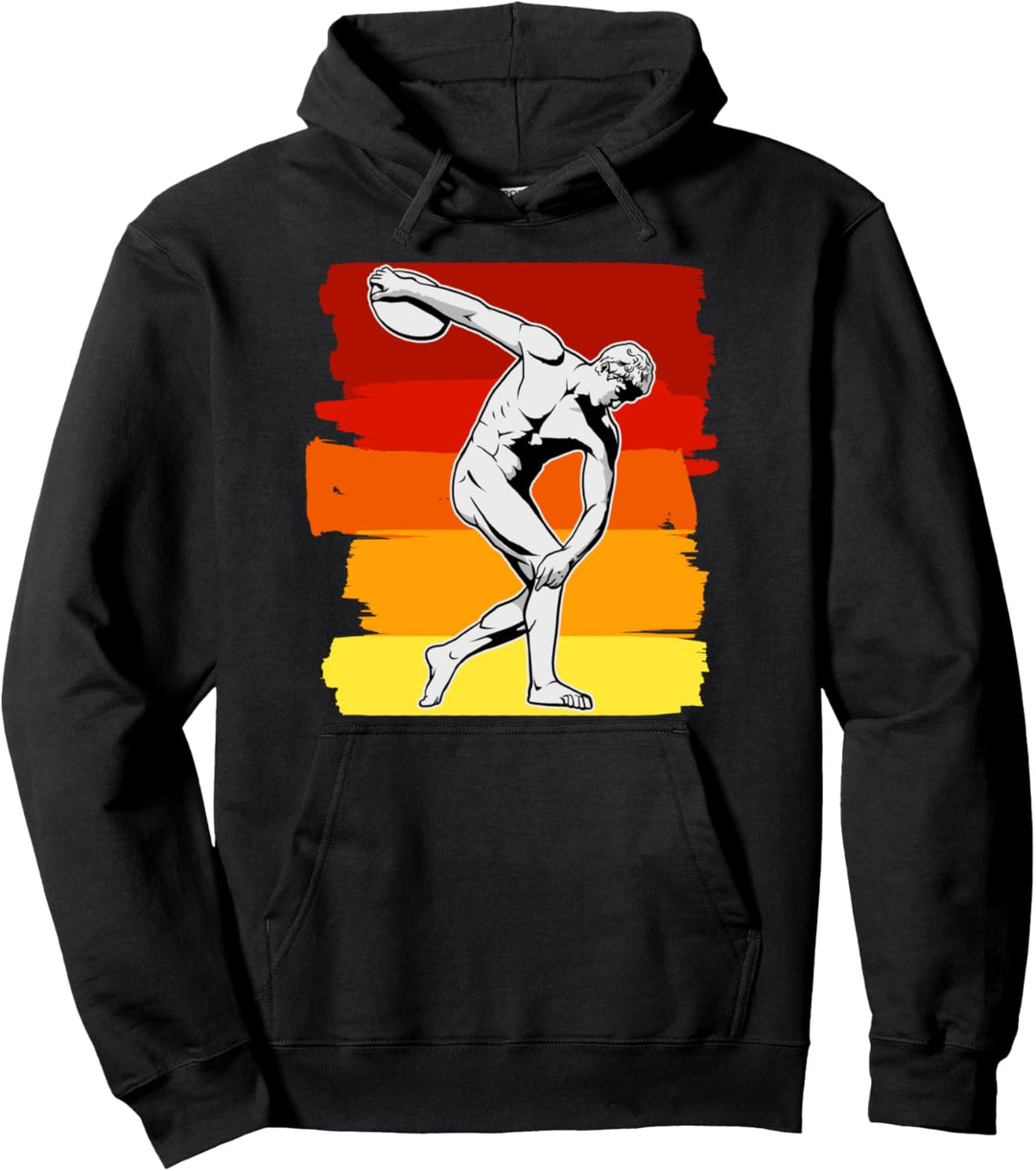 Coole griechische Statue Pullover Hoodie