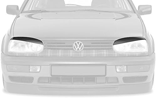 CSR-Automotive Scheinwerferblenden Kompatibel mit/Ersatz für VW Golf 3 SB229