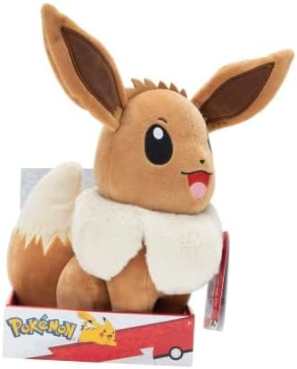 Pokémon PKW3105-30cm Plüsch - Evoli, offizielles Plüsch, Evoli